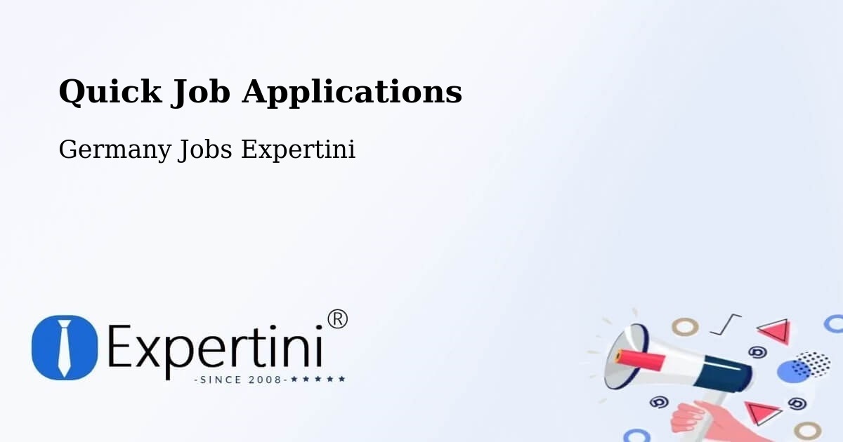 Quick Apply Feature – Schönberg - Germany Jobs Expertini